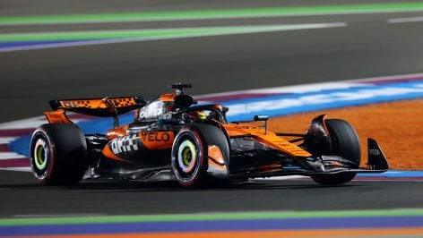 Piastri en Qatar. (Getty)