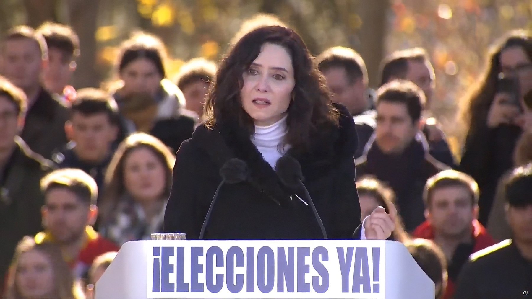 Ayuso proclama que España está en manos de una mafia entregada a un proyecto totalitario