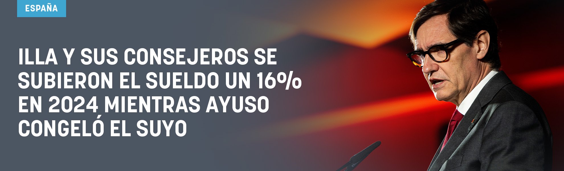 Illa y sus consejeros se subieron el sueldo un 16% en 2024 mientras Ayuso congeló el suyo