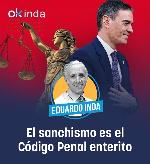 El sanchismo es el Código Penal enterito
