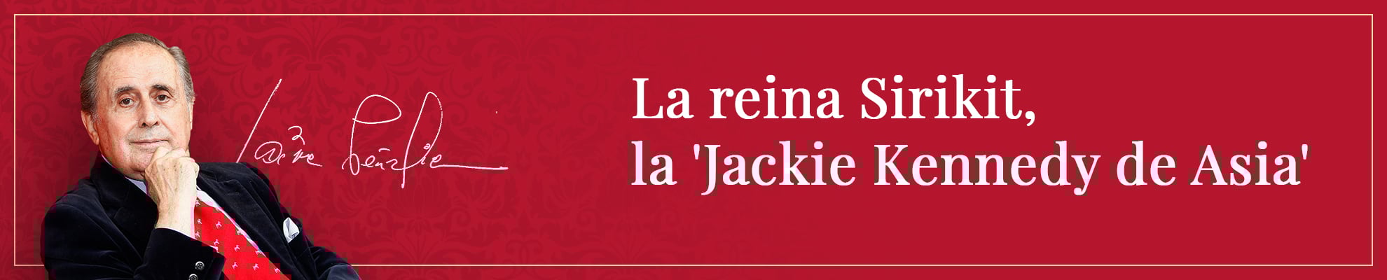 La reina Sirikit, la