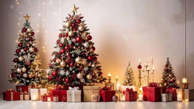 Truco para limpiar el árbol de Navidad