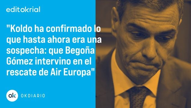 Si Koldo está en lo cierto, Pedro Sánchez está muerto