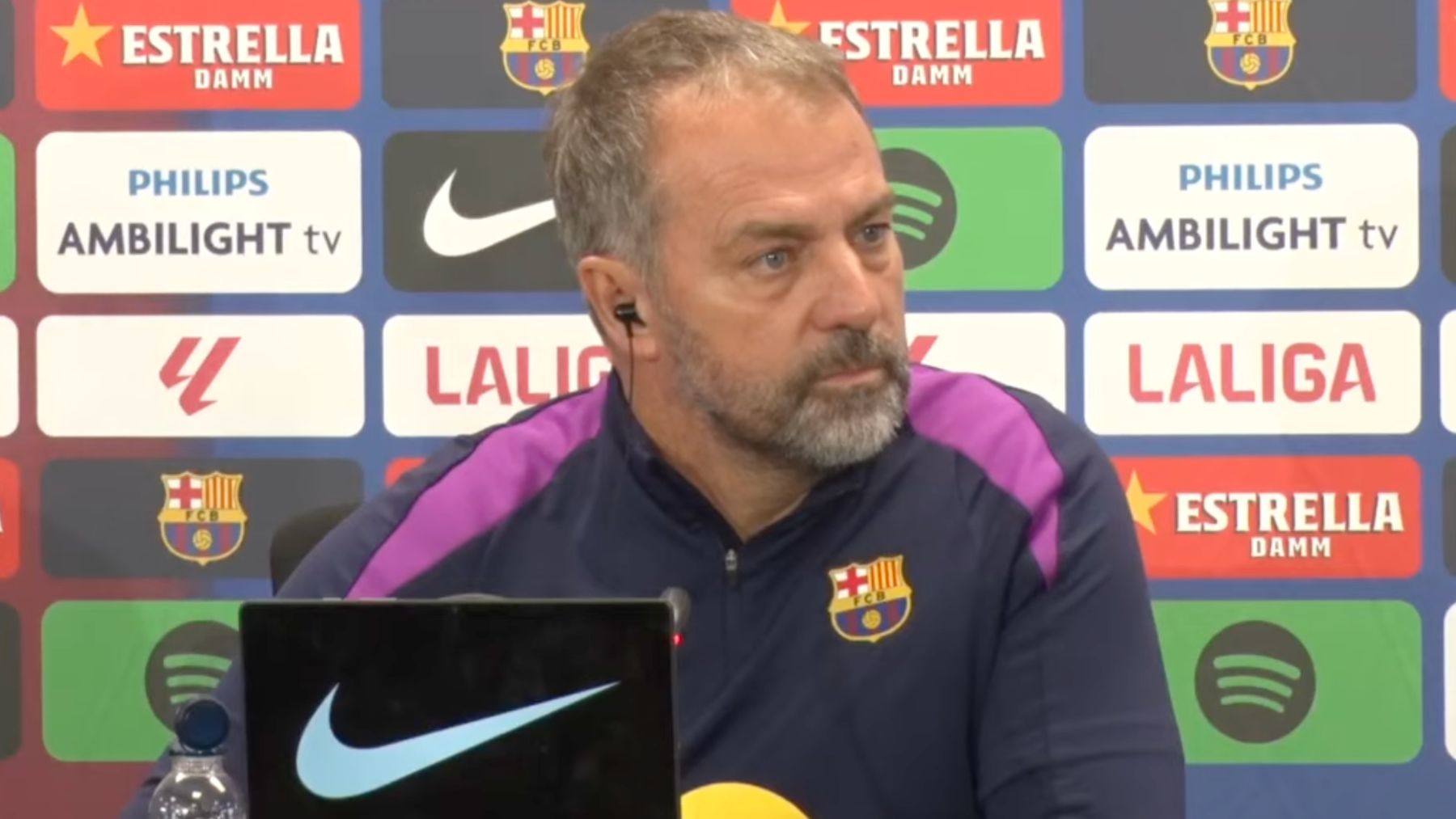 Flick justifica su imagen devastado tras el Alavés: Estaba decepcionado y discutí con Marcus Sorg