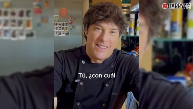 Jordi Cruz en su último vídeo. (Instagram)