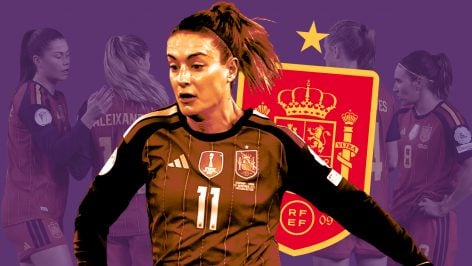 Alexia Putellas, con España.