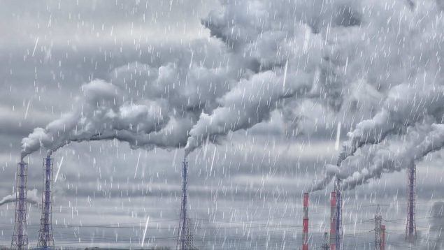 lluvia ácida