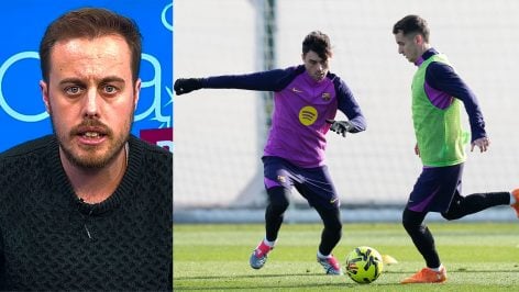 El Barcelona quiere mantener el liderato frente al Atlético.