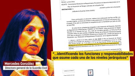 Mercedes González, directora de la Guardia Civil.