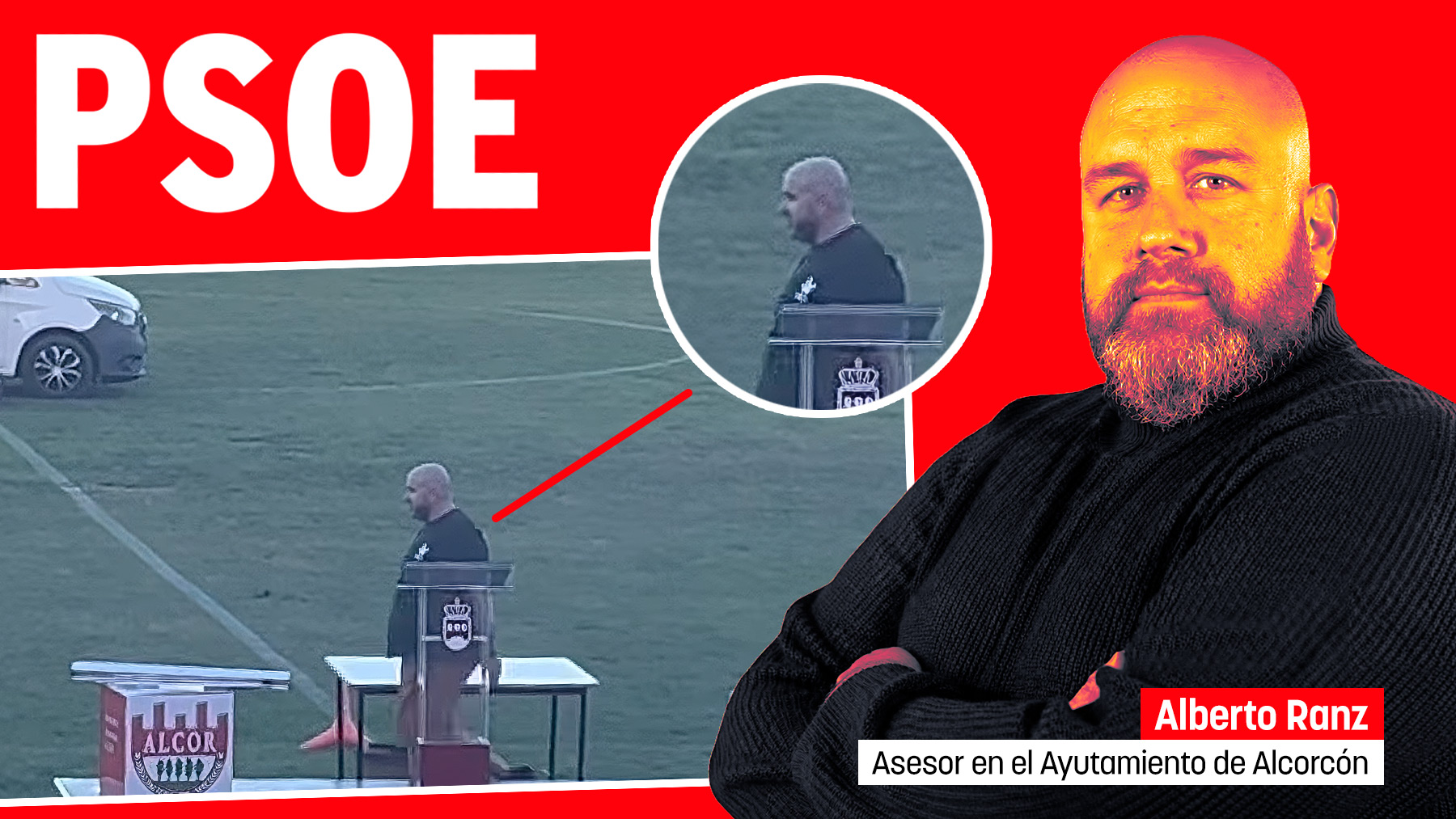 Un asesor del PSOE en Alcorcón usa una cuenta falsa para acosar a políticos de la oposición