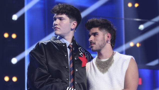 Crespo y Guillo Rist en OT 2025. (Prime Video)