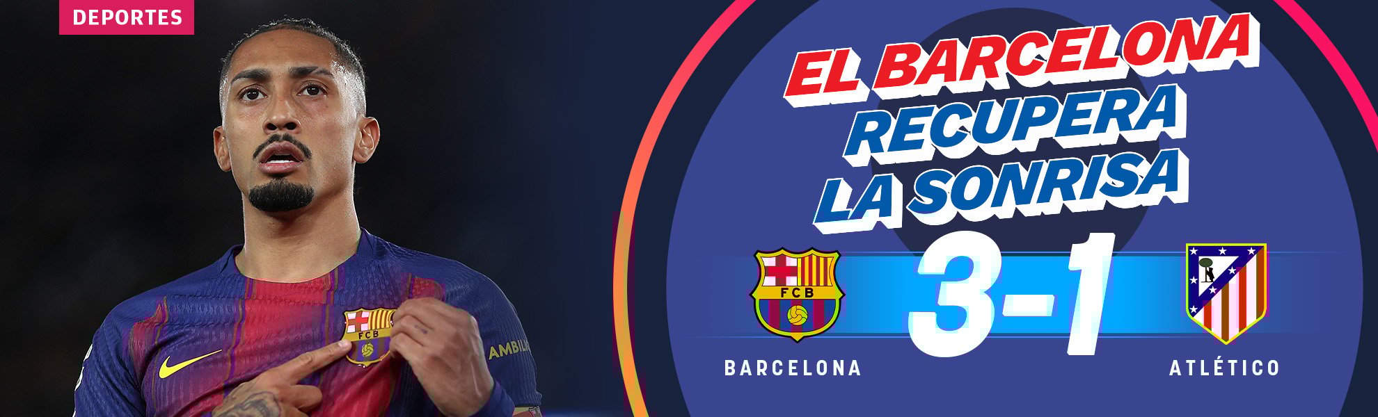 El Barcelona recupera la sonrisa tras superar al Atlético de Madrid