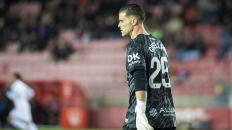 Cuéllar, en un momento del partido.