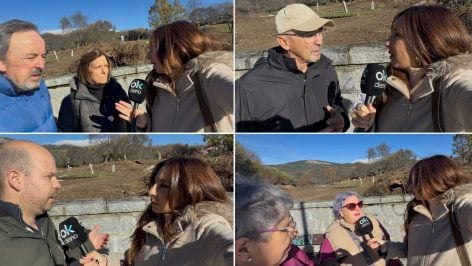Vecinos entrevistados por OKDIARIO en Cercedilla.