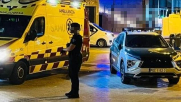 mujer agredida puñaladas cuello