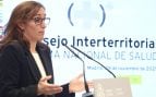 La ministra de Sanidad, Mónica García