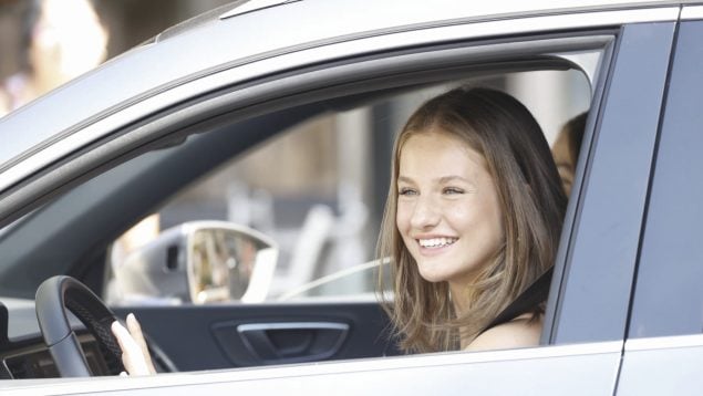 princesa leonor, coche princesa leonor,