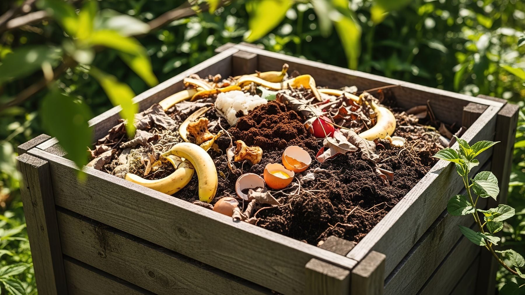 El compostaje doméstico es cada vez más popular entre quienes poseen un jardín o un huerto.