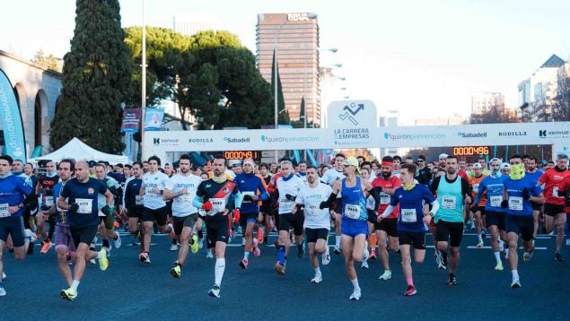 Quirónprevención impulsa un año más la salud en la Carrera de las Empresas de Madrid y Barcelona