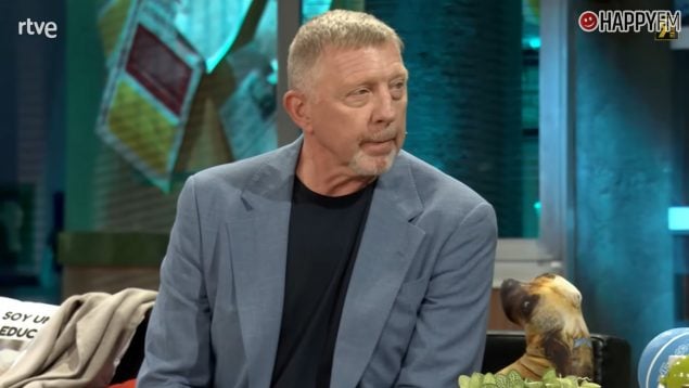 Boris Becker en La Revuelta. (RTVE)