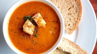 Crema casera de tomate