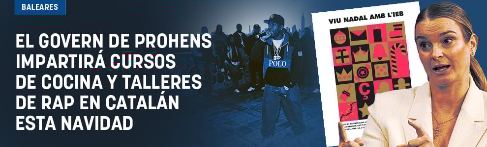 El Govern de Prohens impartirá cursos de cocina y talleres de rap en catalán esta Navidad