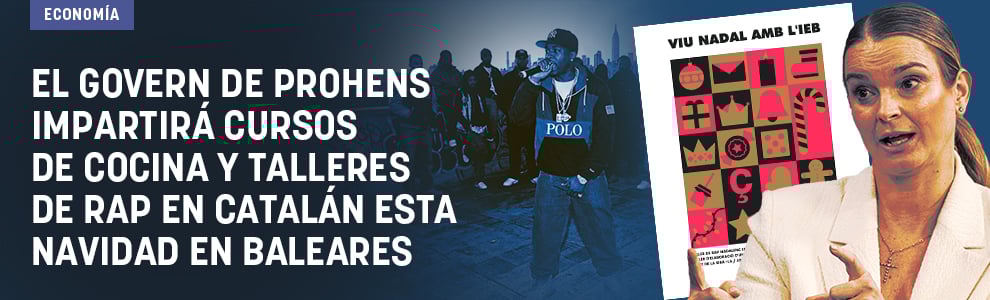 El Govern de Prohens impartirá cursos de cocina y talleres de rap en catalán esta Navidad