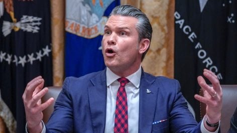 El secretario de Guerra, Pete Hegseth. (EP)
