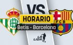 Betis Barcelona horario