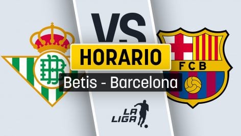 Cuándo se juega el Betis – Barcelona: horario y canal de TV para ver en directo gratis el partido de la Liga.
