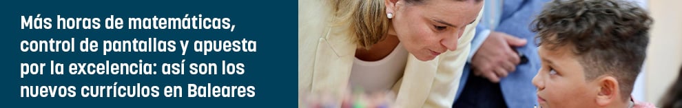 Más horas de matemáticas, control de pantallas y apuesta por la excelencia: así son los nuevos currículos en Baleares