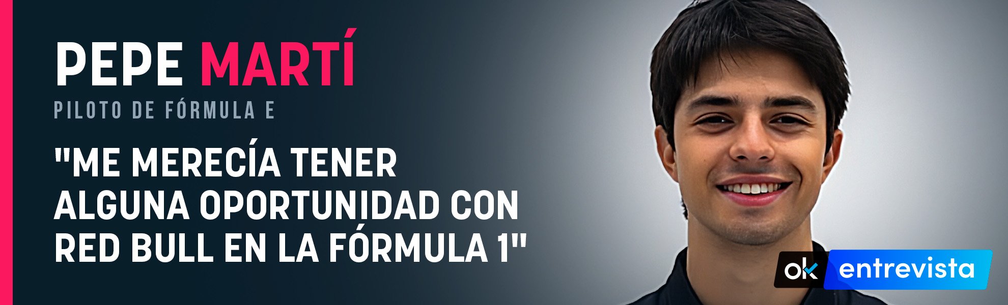 Pepe Martí: Me merecía tener alguna oportunidad con Red Bull en la Fórmula 1