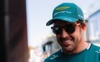 Fernando Alonso antes de una carrera de Fórmula 1. (Aston Martin)