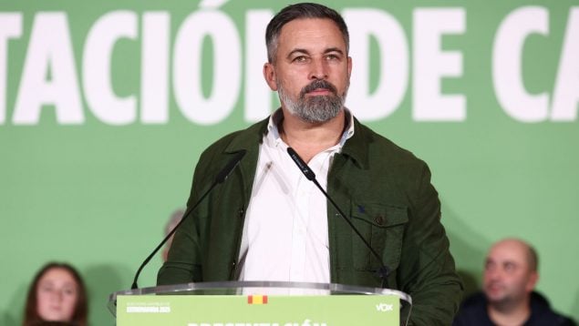 Vox campaña Extremadura, Santiago Abascal