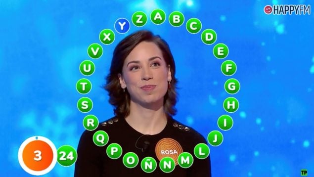 Rosa Rodríguez, participante de 'Pasapalabra'. (Atresmedia)