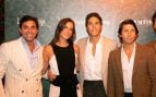 Pablo Castellano junto a sus hermanos y su mujer, María Pombo, en un evento del Grupo Archarray