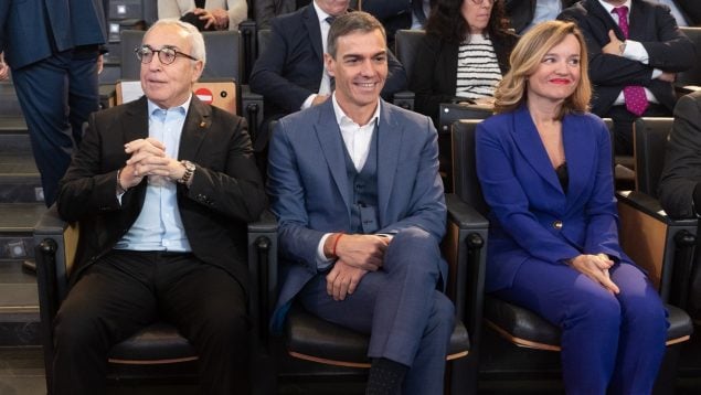 Alejandro Blanco, Pedro Sánchez, Pilar Alegría