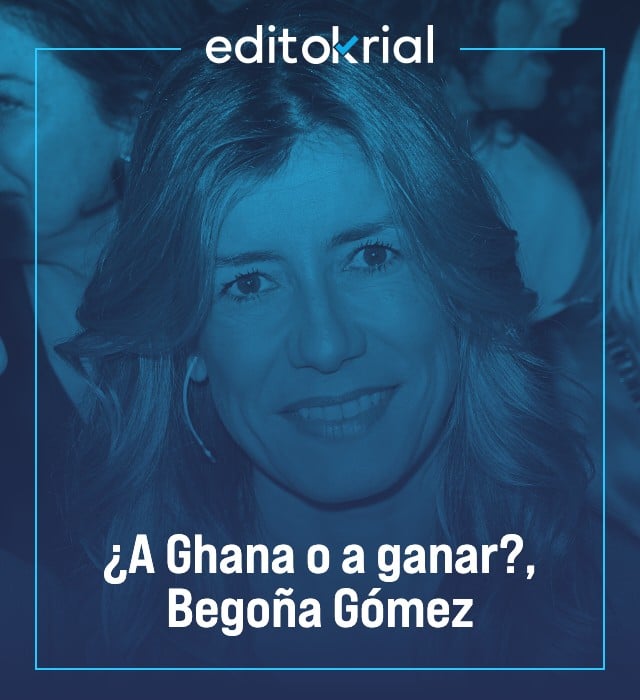 ¿A Ghana o a ganar?, Begoña Gómez