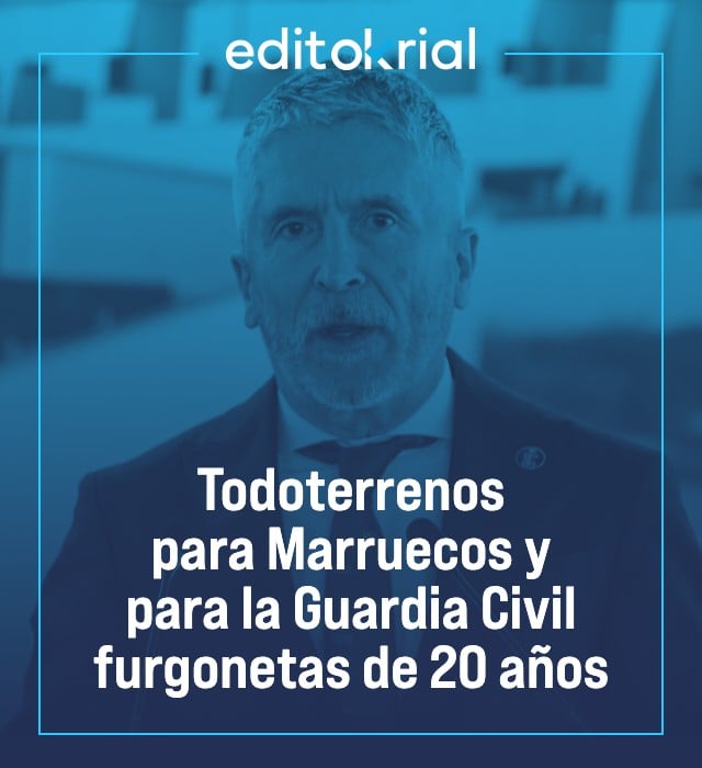 Todoterrenos para Marruecos y para la Guardia Civil furgonetas de 20 años