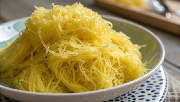 Huevo hilado, receta, comida