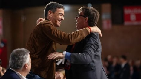 Pedro Sánchez y Paco Salazar.
