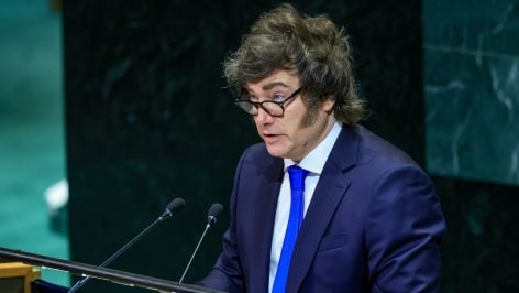 Javier Milei, presidente de Argentina. (Foto: EP)