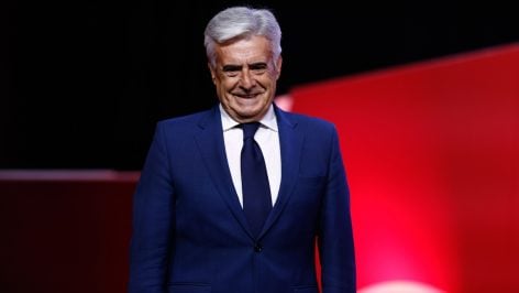 Pedro Rocha, en un acto de la RFEF. (Europa Press)