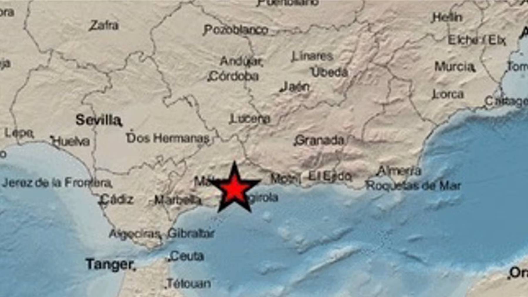 Un terremoto de magnitud 4,2 sacude Málaga: los municipios donde más se ha notado