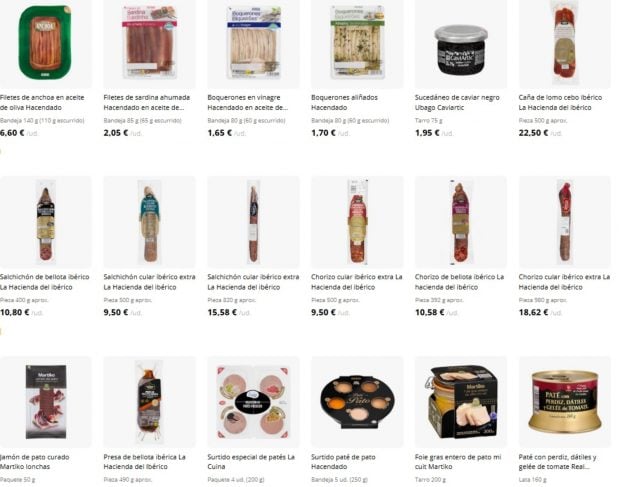 mercadona Navidad aperitivos