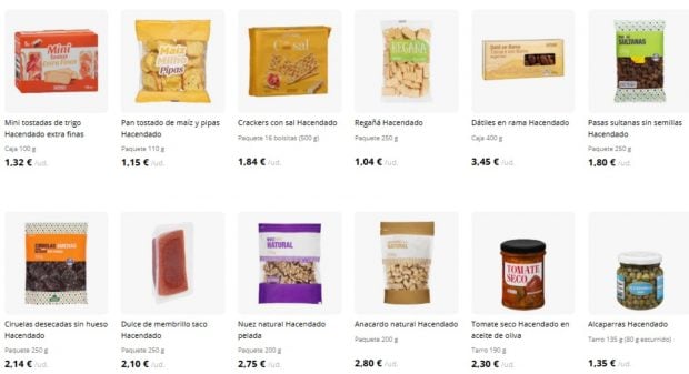 mercadona Navidad aperitivos