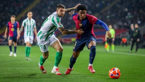 Imagen del último Barça-Betis. (Getty)