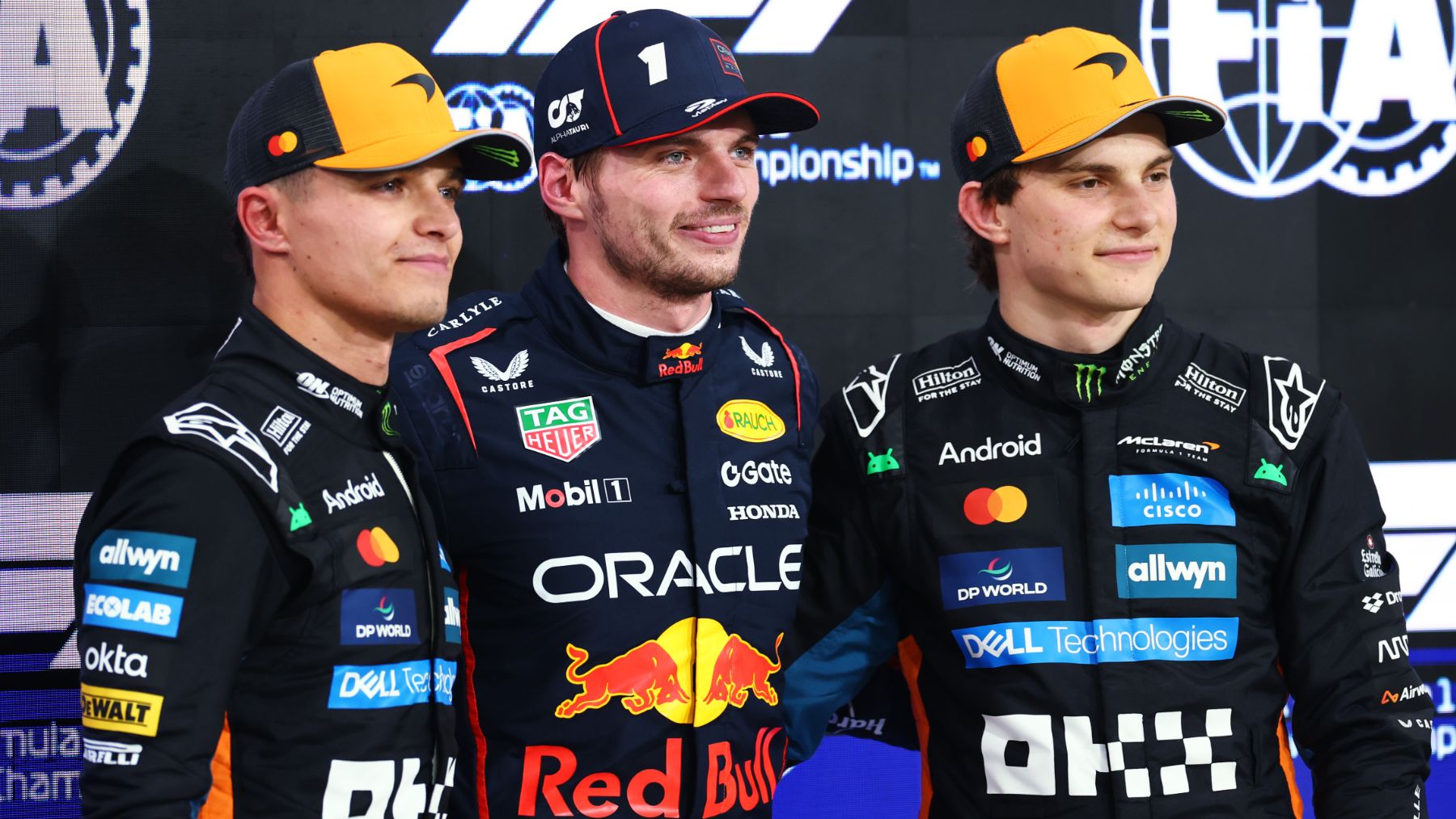 Así queda la parrilla de salida del GP de Abu Dabi: las posiciones de los pilotos de F1