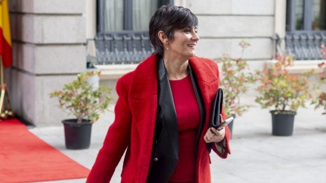 La ministra de Vivienda, Isabel Rodríguez, tras el acto institucional por el Día de la Constitución