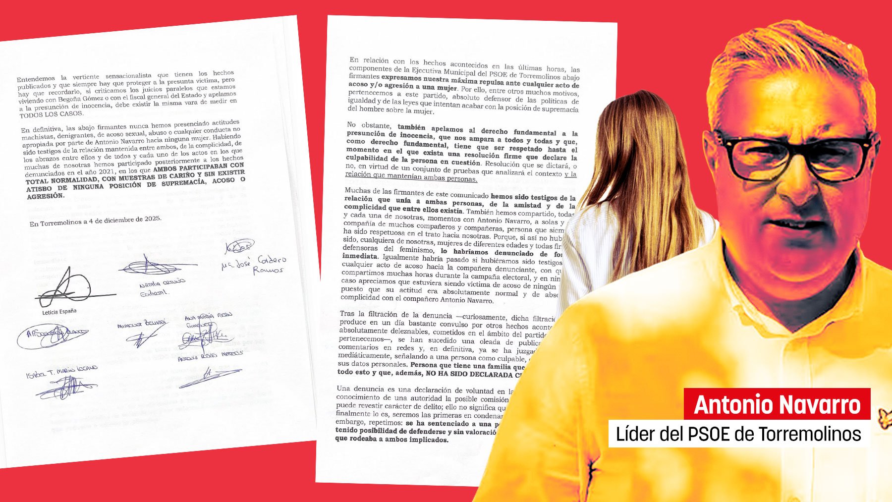 El hermana no te creo de las socialistas de Torremolinos: creen que la denuncia contra su líder es falsa